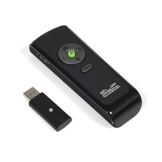(image for) Wireless presenter with integrated laser pointer