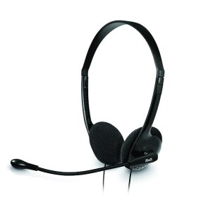 Lightweight stereo headset with volume control | 3.5mm