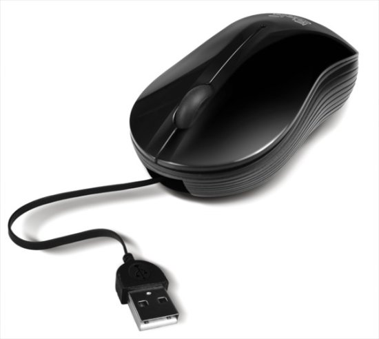(image for) retractable optical mouse | USB
